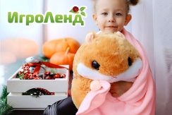 Игрушка-подушка «Хомяк 3 в 1» с пледом внутри за 1200 рублей в магазинах «ИгроЛенд»
