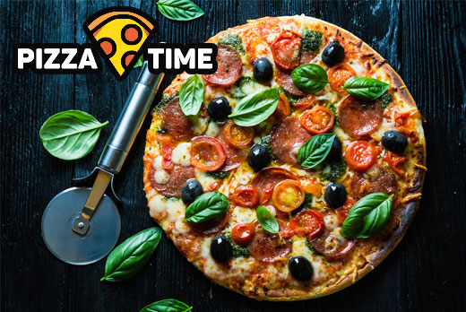 Пицца на тонком и пышном тесте со скидкой 50% в «PIZZA TIME» Пицца на тонком и пышном тесте со скидкой 50% в «PIZZA TIME»