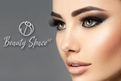 Наращивание ресниц со скидкой 50% в Beauty Space 48