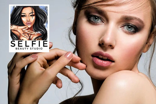 Beauty studio SELFIE: скидка 50% на услуги шугаринга, наращивание ресниц, татуаж бровей в технике пудровое напыление, курс по наращиванию ресниц