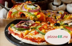 Вкусная пицца со скидкой 50% от службы доставки «Pizza48.ru»